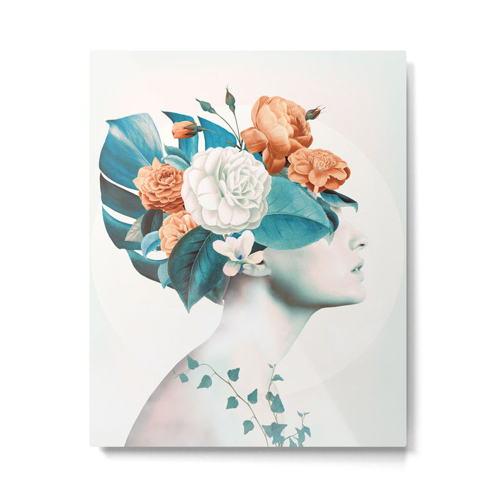 Floral beauty 2a Metal Print Gallery Image 1