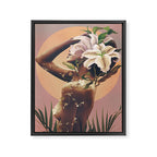 Floral beauty 3 Framed Canvas Print Gallery Image 6