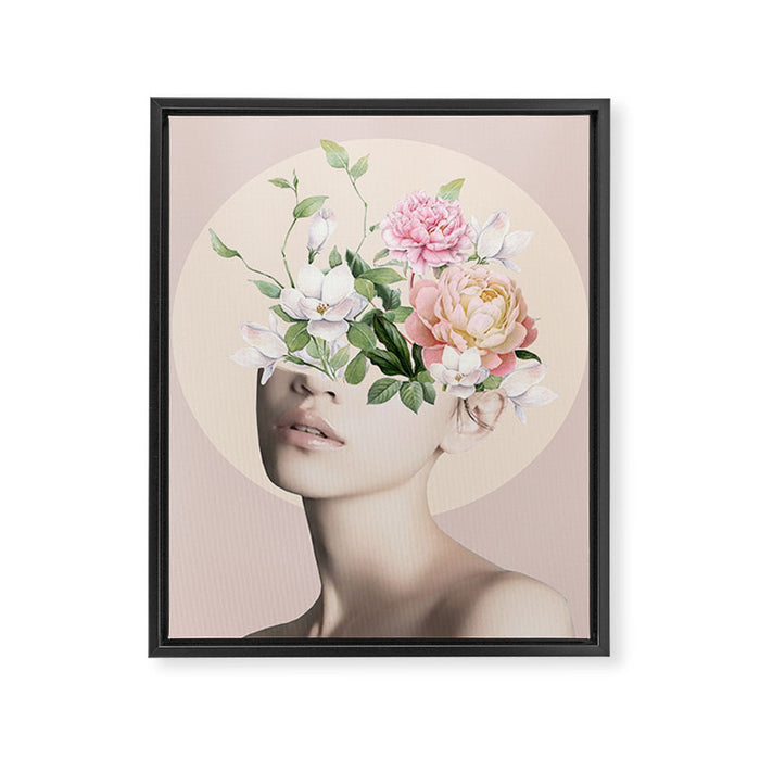 Floral beauty 5 Framed Canvas Print Gallery Image 1