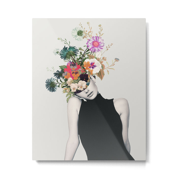 Floral beauty Metal Print Gallery Image 1