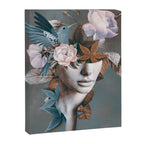 Floral Portrait 11 Canvas Print Gallery Image 6
