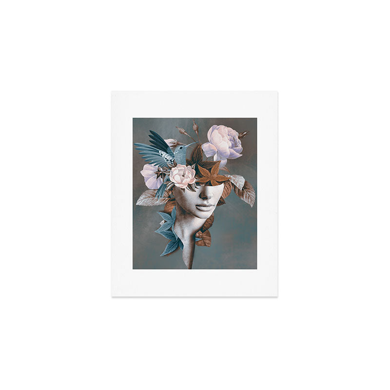 Floral Portrait 11 Art Print Gallery Image 1