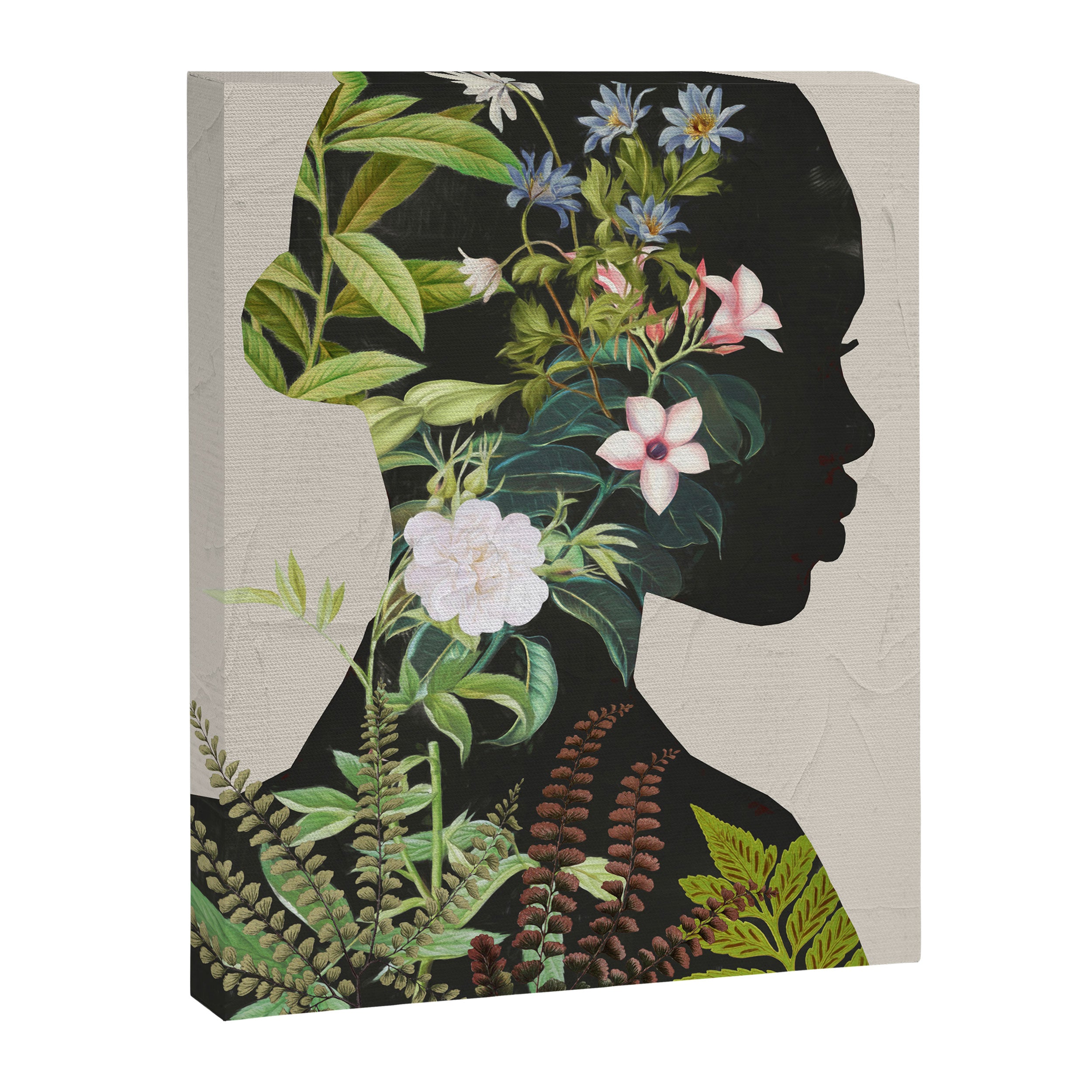 Floral Portrait 16 Canvas Print Gallery Image 6