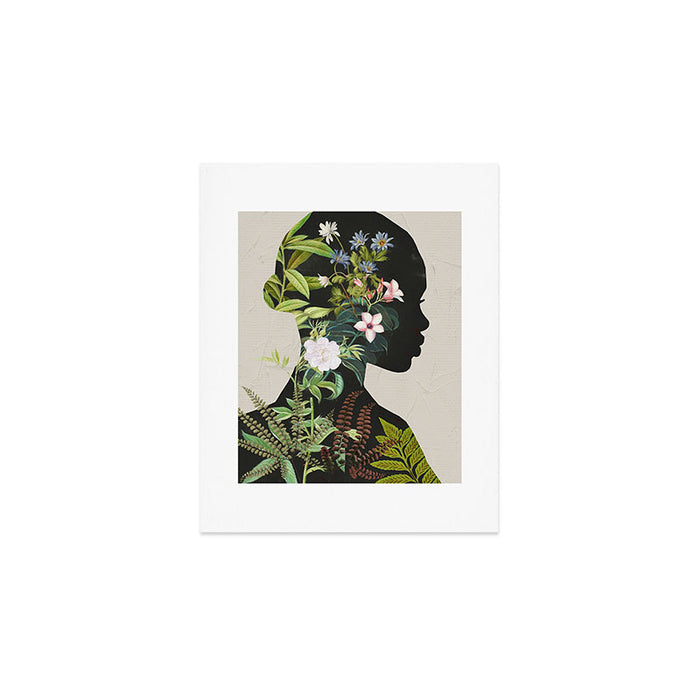 Floral Portrait 16 Art Print Gallery Image 1