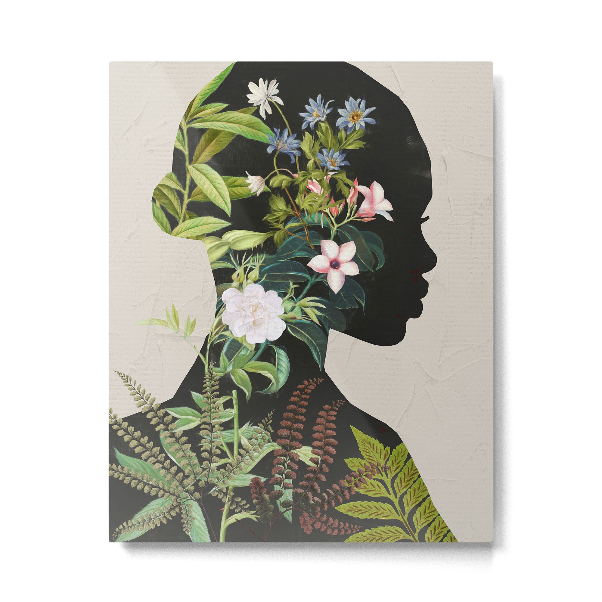 Floral Portrait 16 Metal Print Gallery Image 4