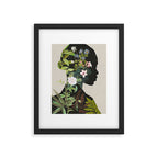 Floral Portrait 16 Framed Art Print Gallery Image 5