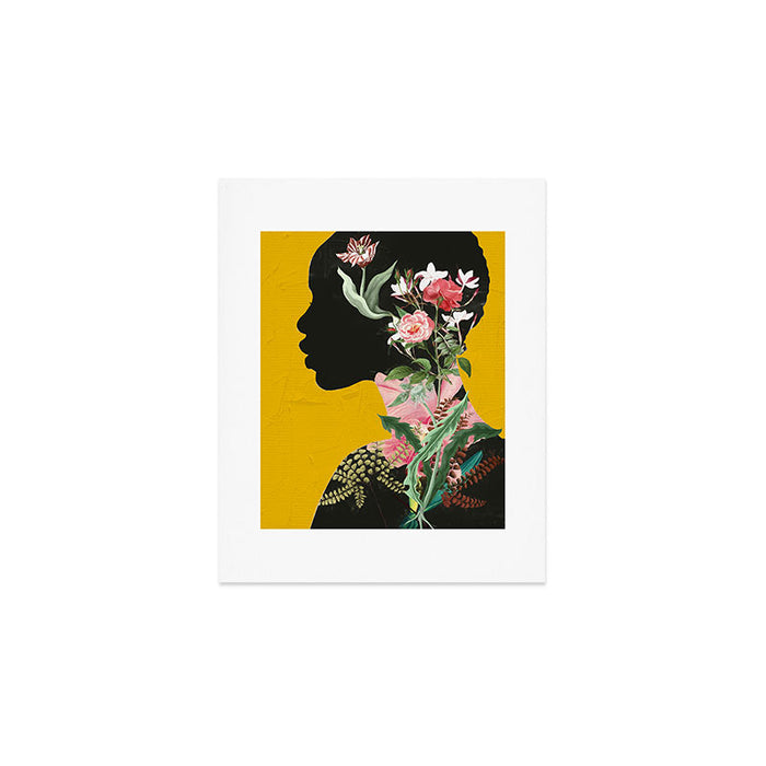 Floral Portrait 17 Art Print Gallery Image 1