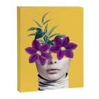 Floral Portrait 2 Canvas Print Gallery Image 6
