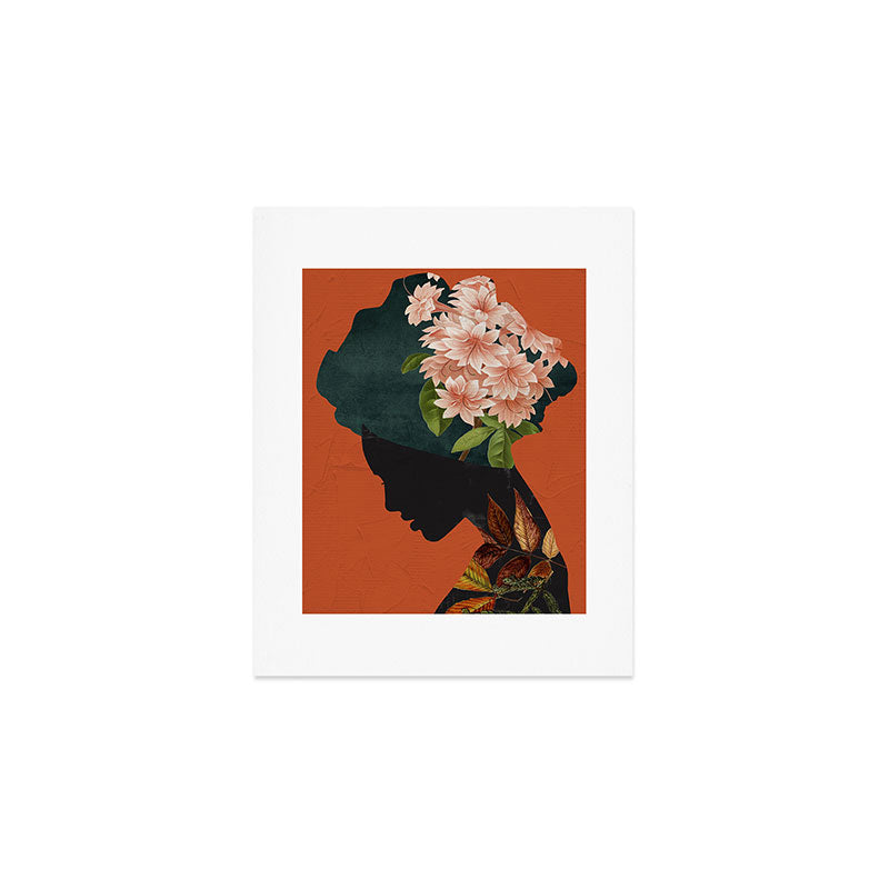 Floral Portrait 24 Art Print Gallery Image 1