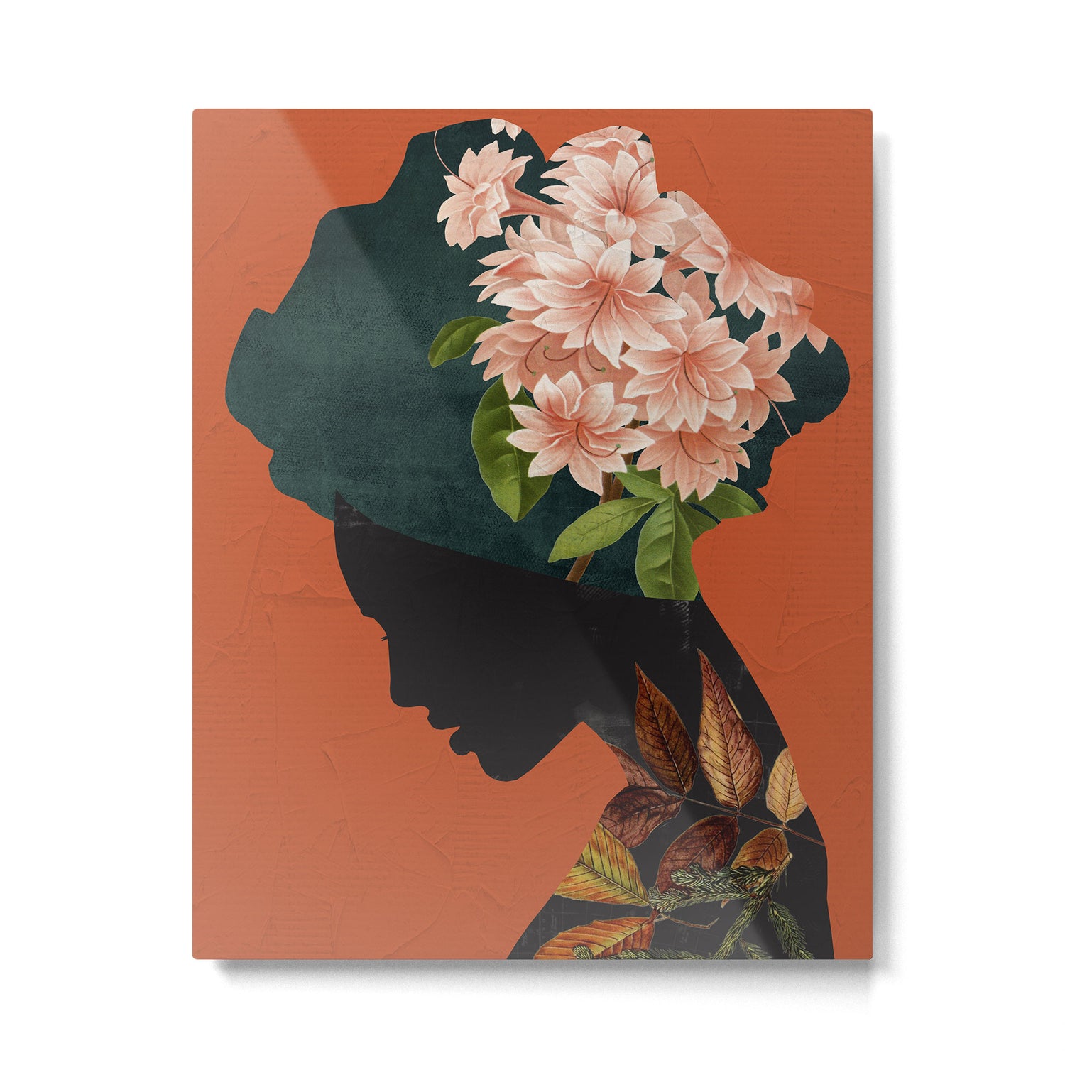 Floral Portrait 24 Metal Print Gallery Image 4