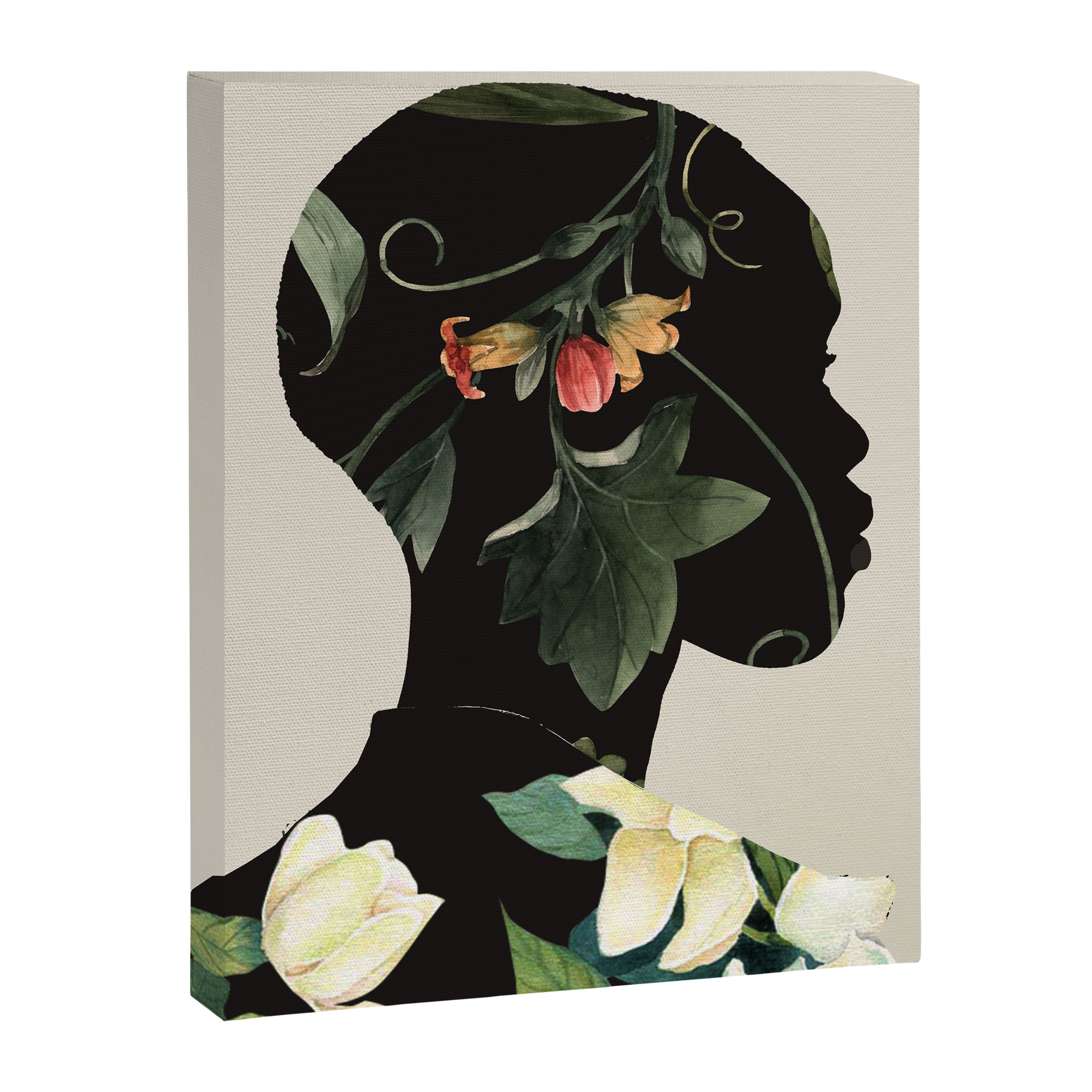 Floral Portrait 28 Canvas Print Gallery Image 6