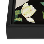 Floral Portrait 28 Framed Canvas Print Gallery Image 3