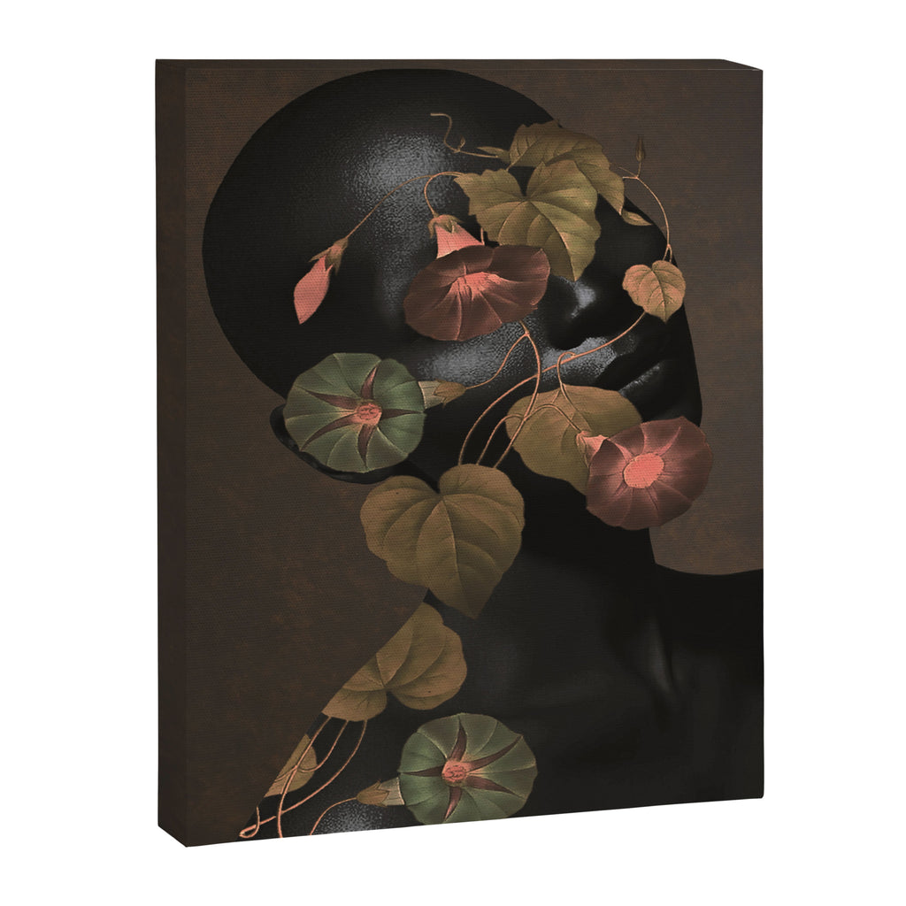 Floral Portrait 3 Canvas Print Gallery Image 6
