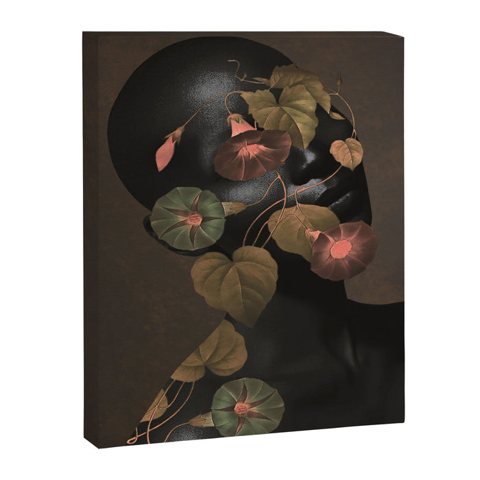 Floral Portrait 3 Canvas Print Gallery Image 1