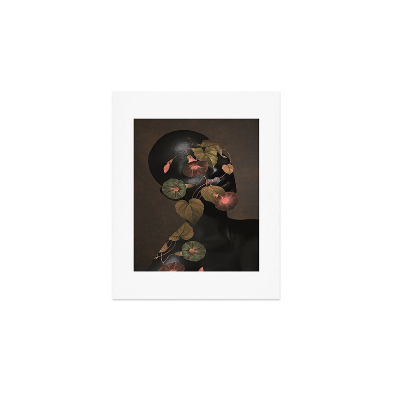 Floral Portrait 3 Art Print Gallery Image 1