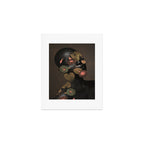 Floral Portrait 3 Art Print Gallery Image 1