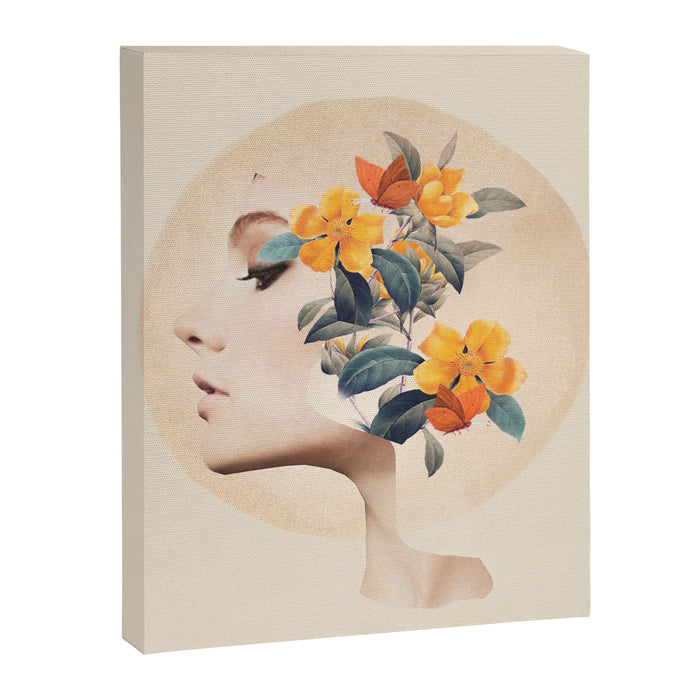 Floral Portrait 31 Canvas Print Gallery Image 1