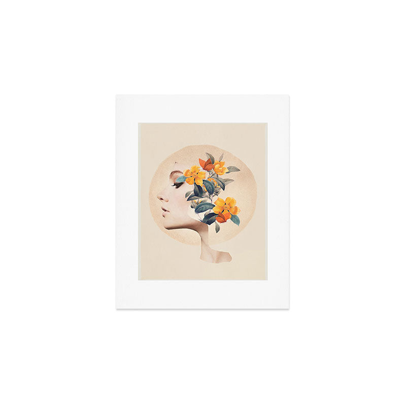 Floral Portrait 31 Art Print Gallery Image 1