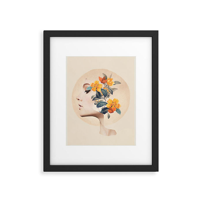 Floral Portrait 31 Framed Art Print Gallery Image 1