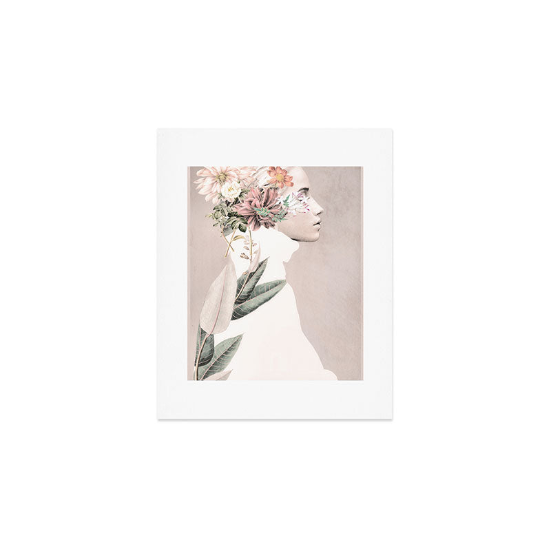 Floral Portrait 33 Art Print Gallery Image 1