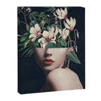 Floral Portrait 35 Canvas Print Gallery Image 6
