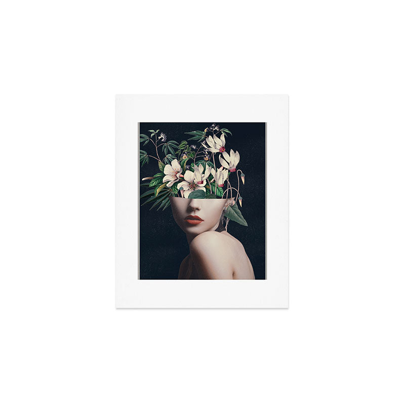Floral Portrait 35 Art Print Gallery Image 1