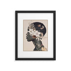 Floral Portrait 36 Framed Art Print Gallery Image 4