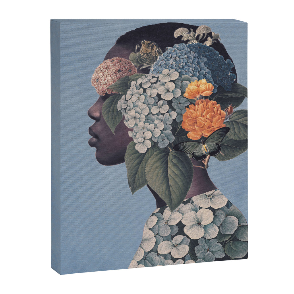 Floral Portrait 37 Canvas Print Gallery Image 6