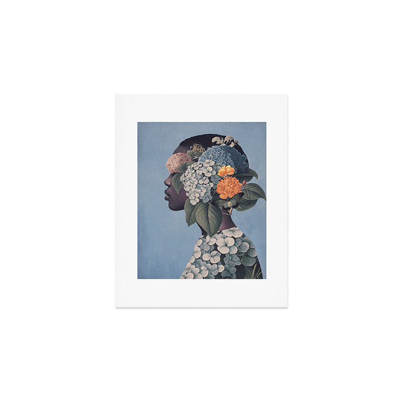 Floral Portrait 37 Art Print Gallery Image 1