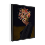 Floral Portrait 38 Framed Canvas Print Gallery Image 2