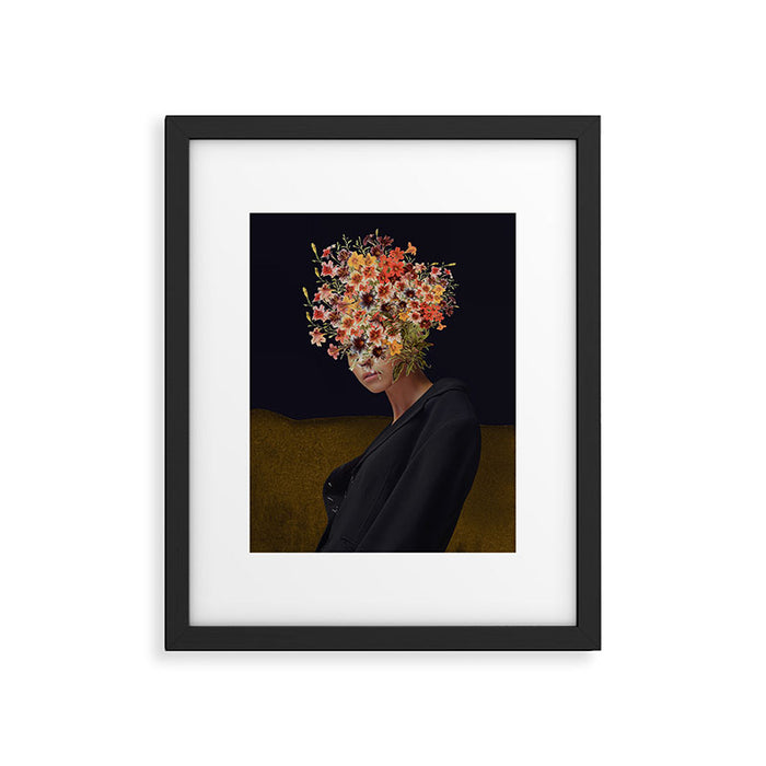 Floral Portrait 38 Framed Art Print Gallery Image 1