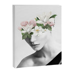 Floral Portrait 8 Canvas Print Gallery Image 6