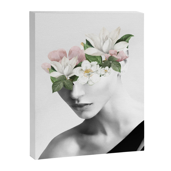 Floral Portrait 8 Canvas Print Gallery Image 1
