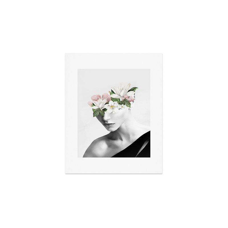 Floral Portrait 8 Art Print Gallery Image 1