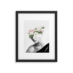 Floral Portrait 8 Framed Art Print Gallery Image 5