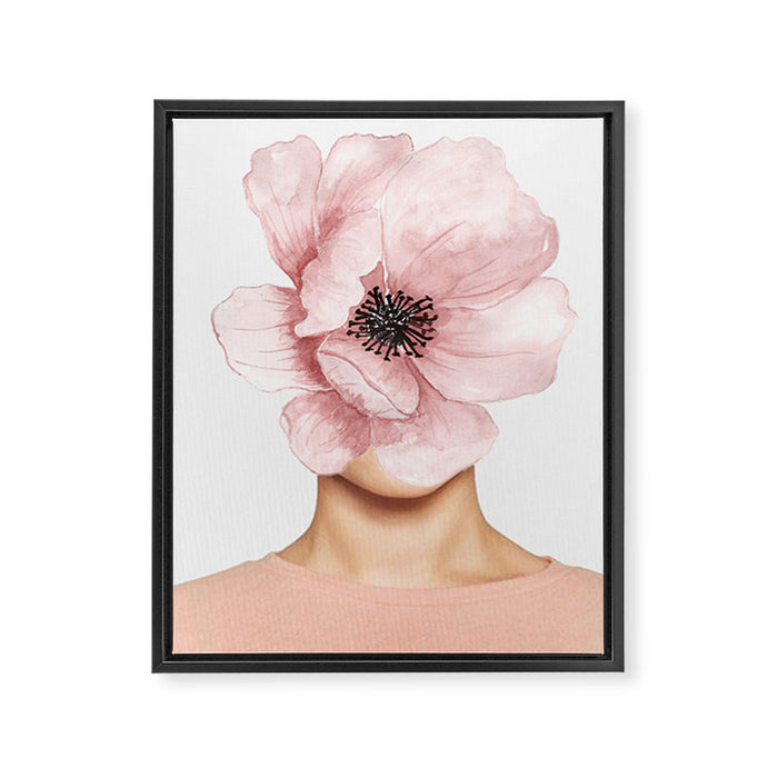 flower Framed Canvas Print Gallery Image 1