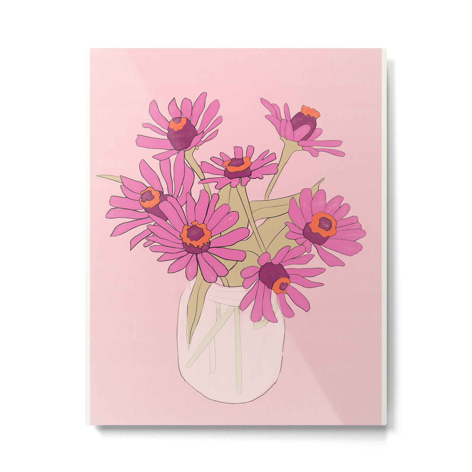Flowers 16 Metal Print Gallery Image 4