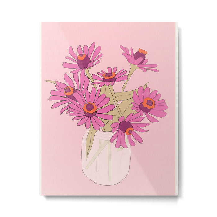 Flowers 16 Metal Print Gallery Image 1