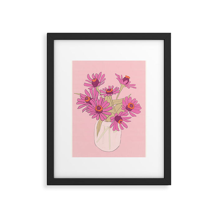 Flowers 16 Framed Art Print Gallery Image 1