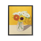Flowers 18 Framed Canvas Print Gallery Image 6