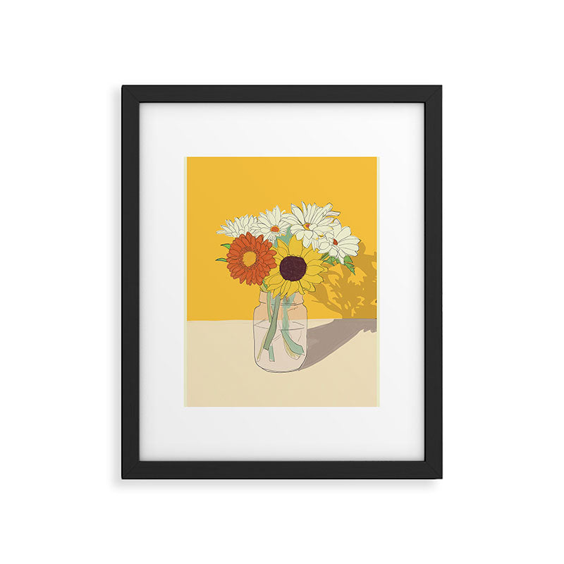 Flowers 18 Framed Art Print Gallery Image 5