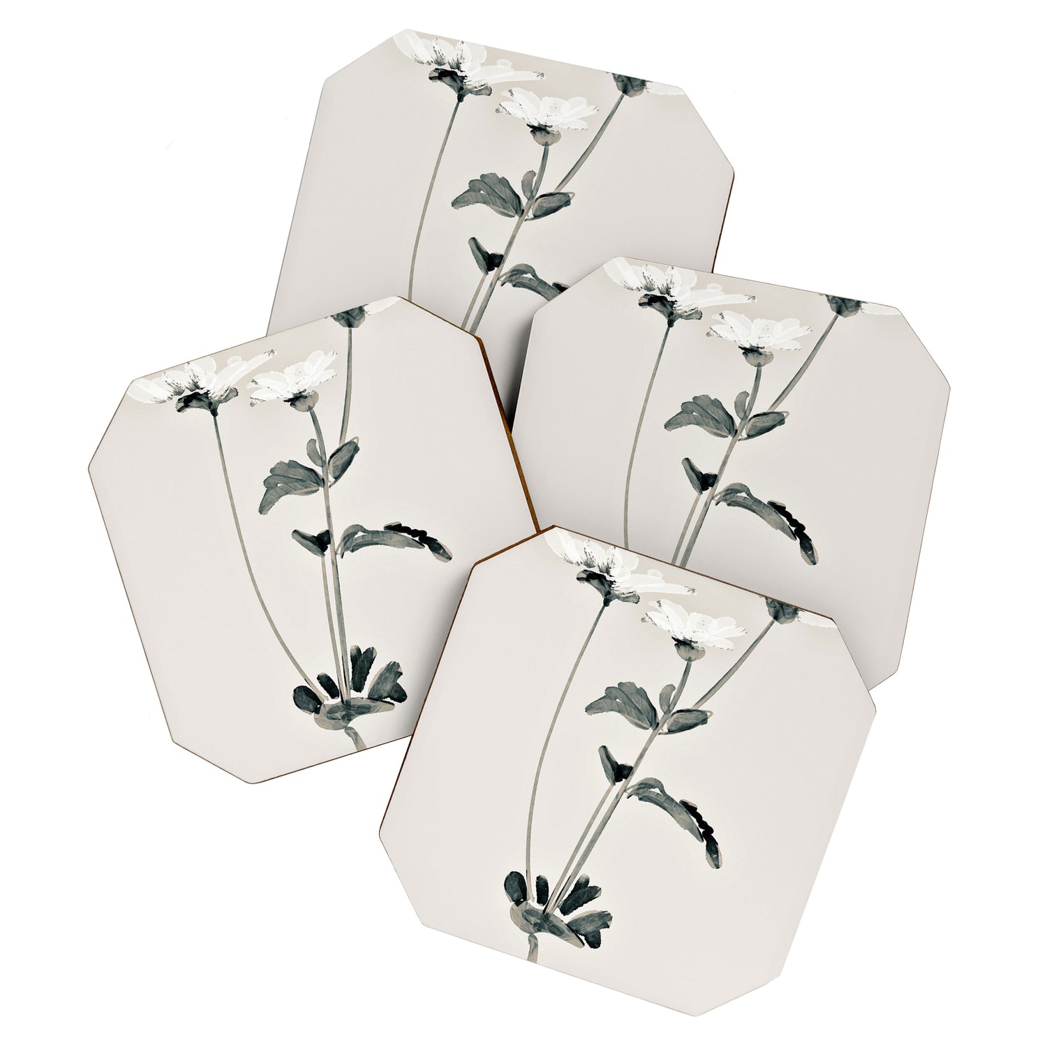 Flowers 21 Coaster Gallery Image 1