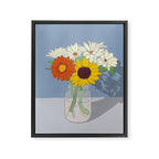 Flowers 26 Framed Canvas Print Gallery Image 6