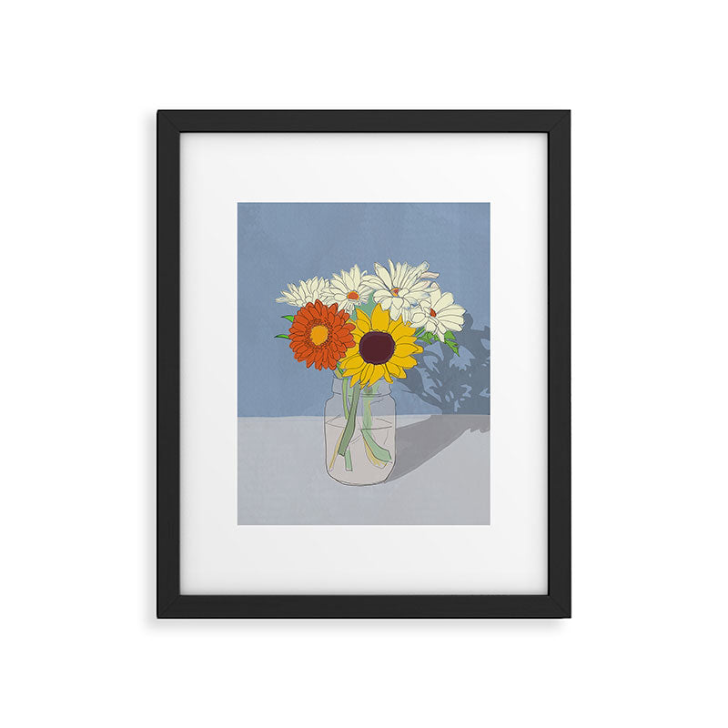 Flowers 26 Framed Art Print Gallery Image 5
