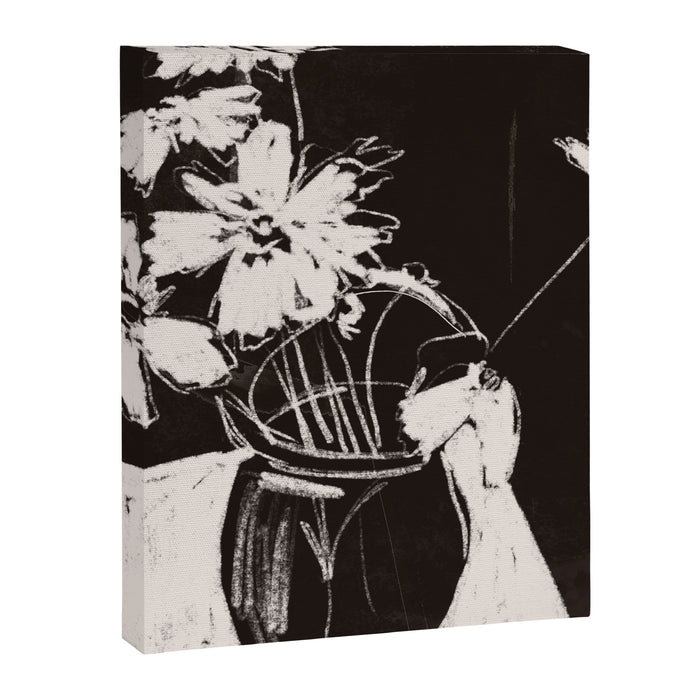 Flowers in The Vase 3 Canvas Print Gallery Image 1