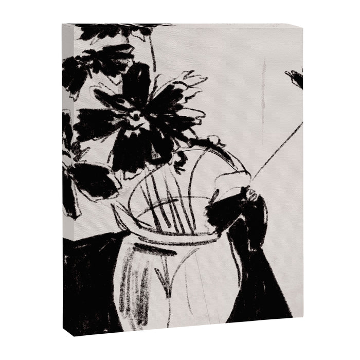 Flowers in The Vase 4 Canvas Print Gallery Image 1