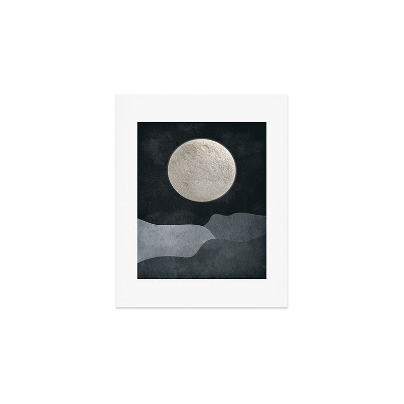 FULL MOON Art Print Gallery Image 1