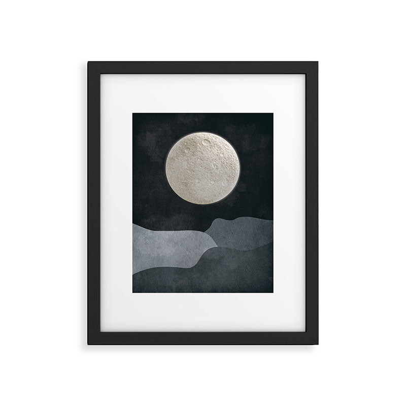 FULL MOON Framed Art Print Gallery Image 4