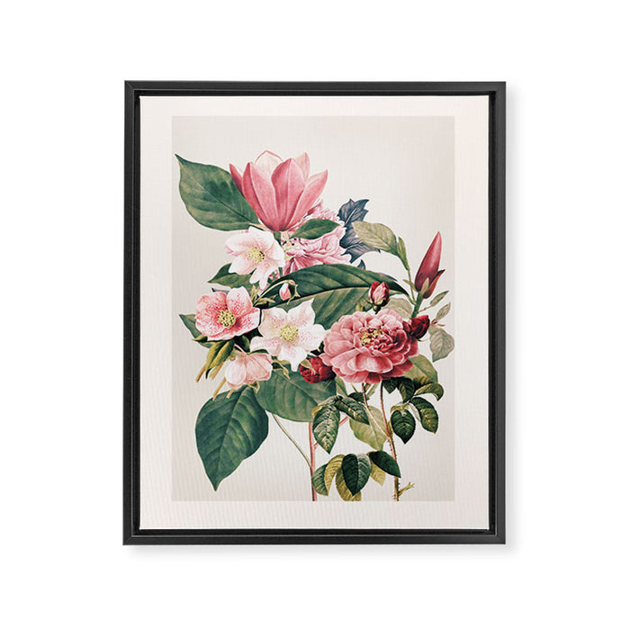 Garden Flowers 10 Framed Canvas Print Gallery Image 1
