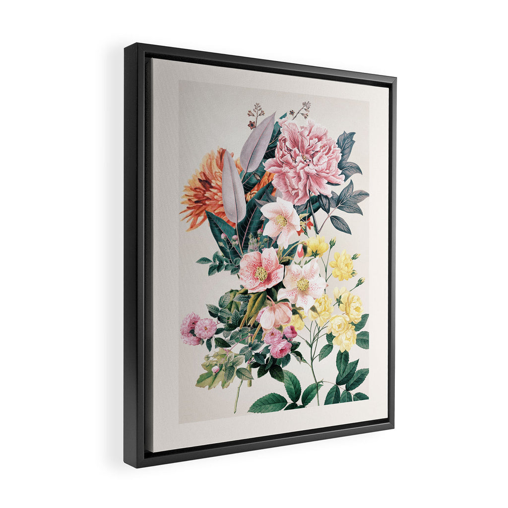 Garden Flowers 11 Framed Canvas Print Gallery Image 2